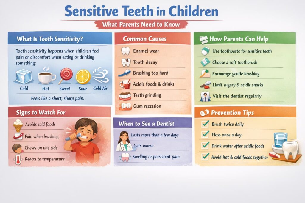 Ευαίσθητα Δόντια Παιδιού