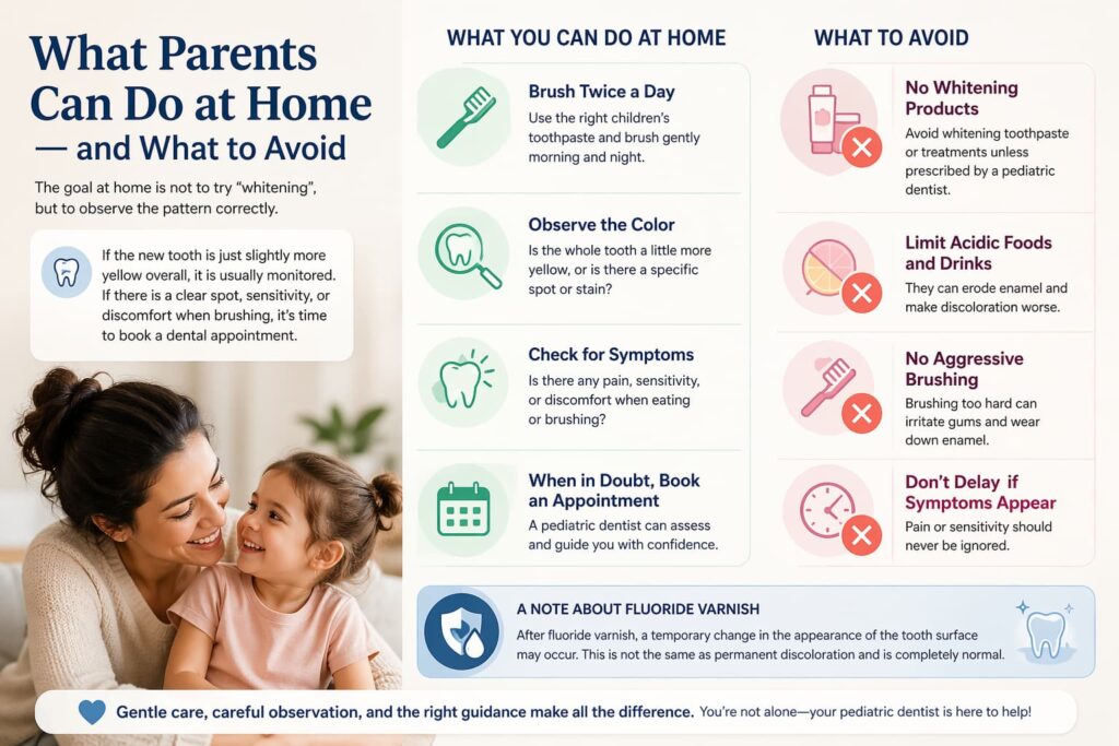 Γιατί τα δόντια του παιδιού είναι κίτρινα;