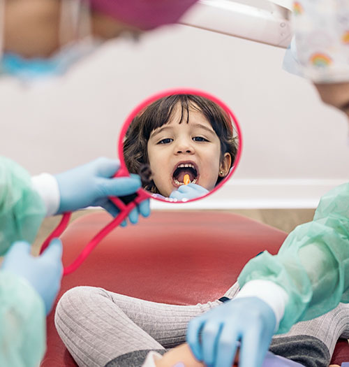 young girl in dental clinic 1