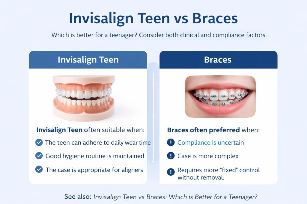 Invisalign Teen ή σιδεράκια