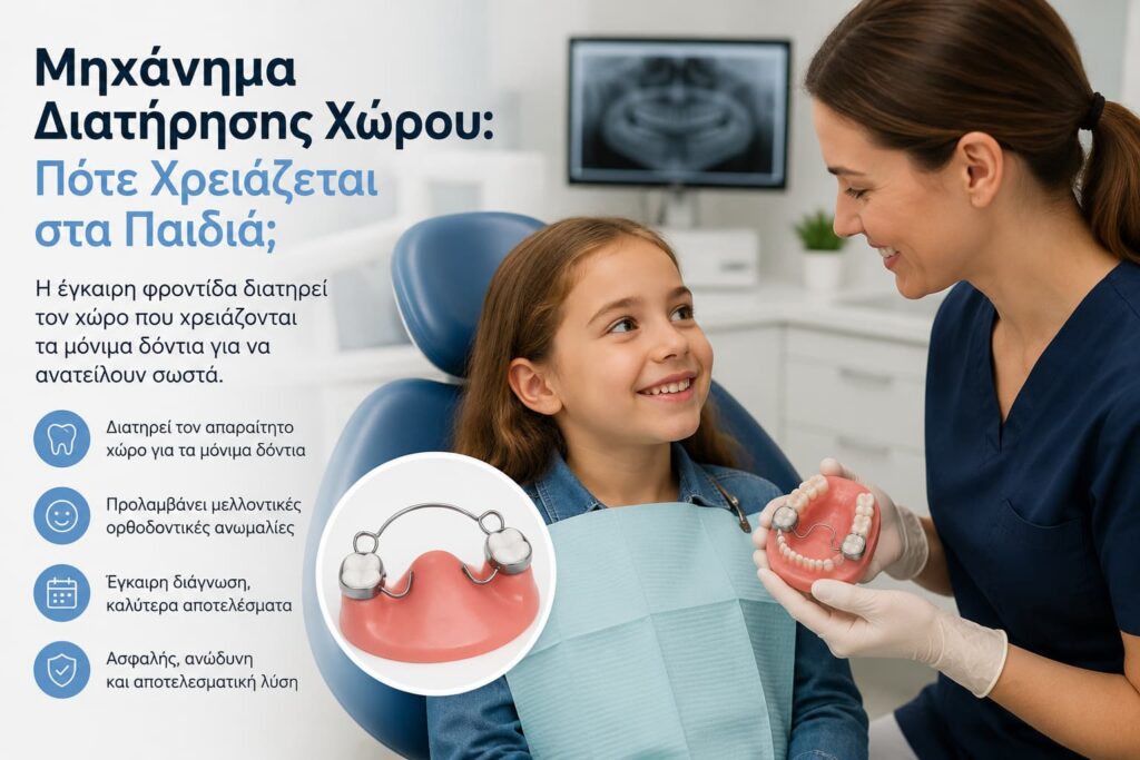 Μηχάνημα Διατήρησης Χώρου: Πότε Χρειάζεται στα Παιδιά;